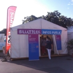 L'entrée du Livre sur les quais 2013.