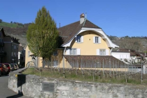 La Maison Jaune à Cully. [cully.ch]