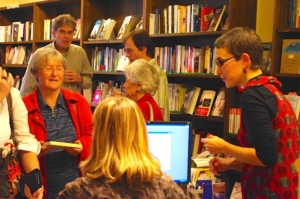 Dédicaces à la Bibliothèque d'Aubonne.