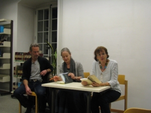 Walter Rosselli, Mevina Puorger et Isabelle Chabanel.