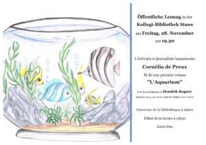 Lecture de Cornélia de Preux à Stans.