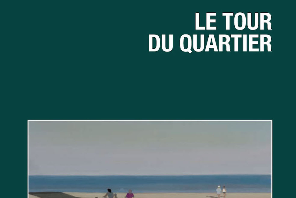La couverture du "Tour du quartier" de Pierre de Grandi.