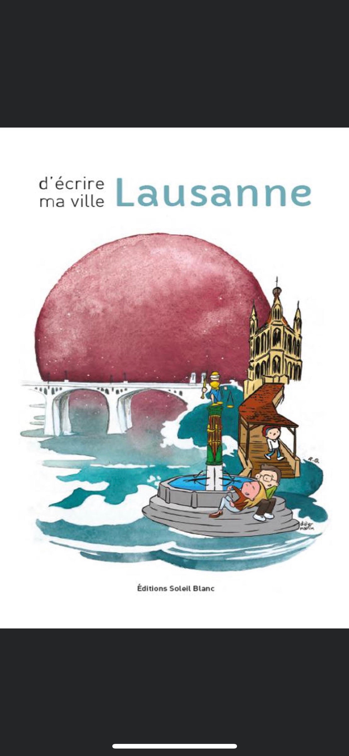 D'écrire ma ville Lausanne